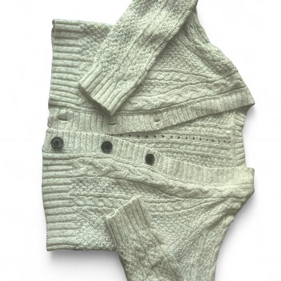 Cream cable knit sweater - Picture 2 of 3